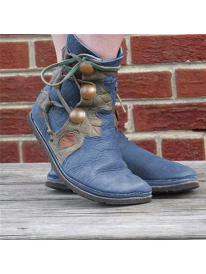 Women's Comfortable Flat Boots