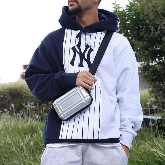 Mens modern casual printed color long sleeve sweatshirt Clearance