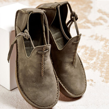 Plain Round Toe Casual Travel Flat & Loafers